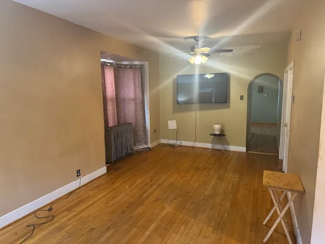 wooden floor in an empty room