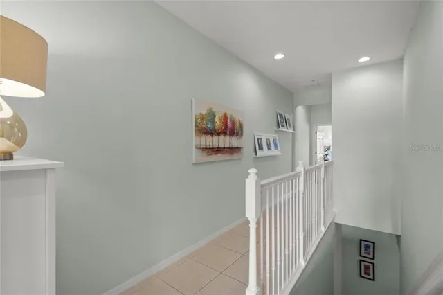 a view of a swimming pool with a yard