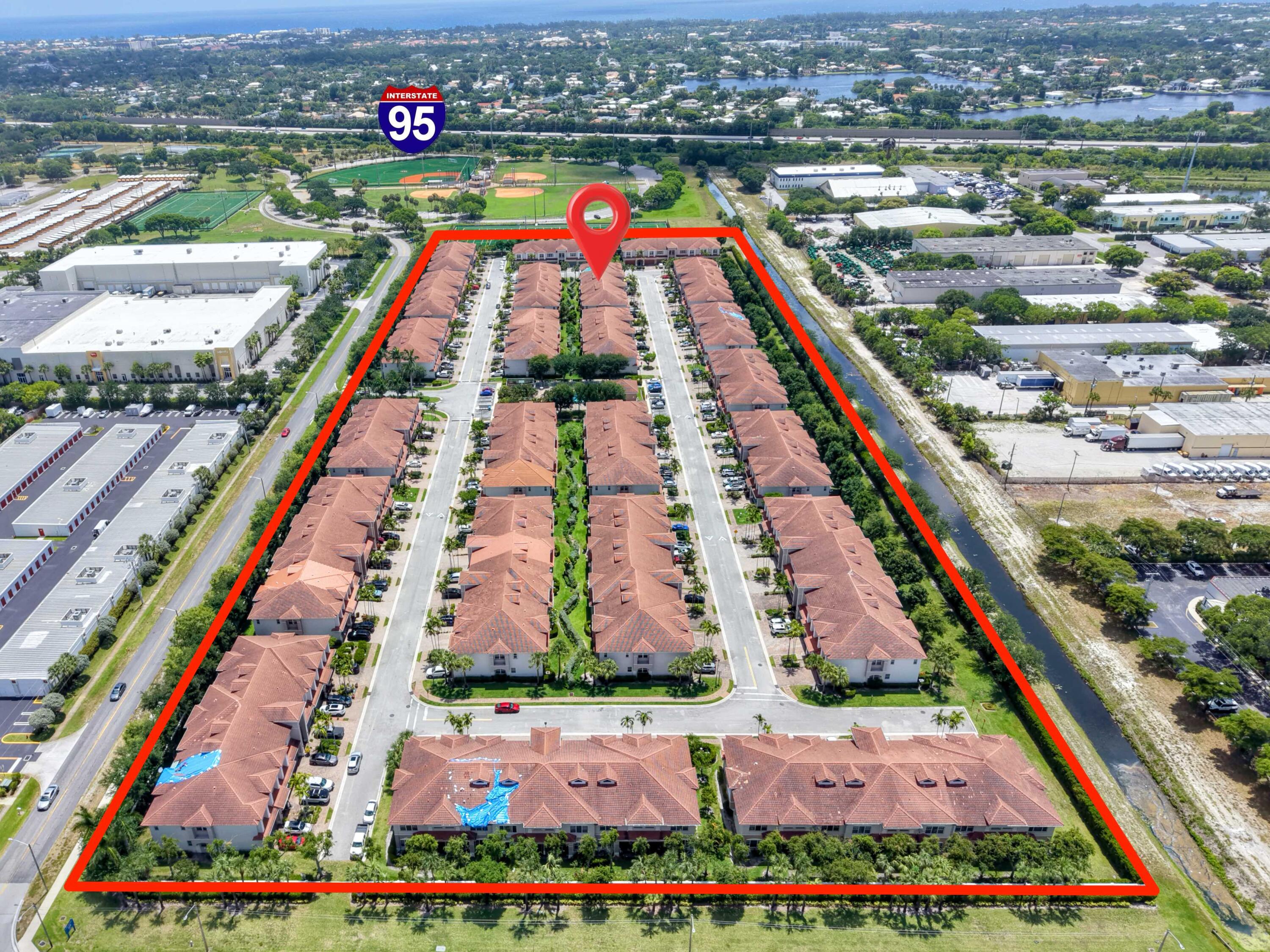 119 Lancaster Road Boynton Beach, FL 33426 - Photo 55 of 57 Subdivision Bird Eye