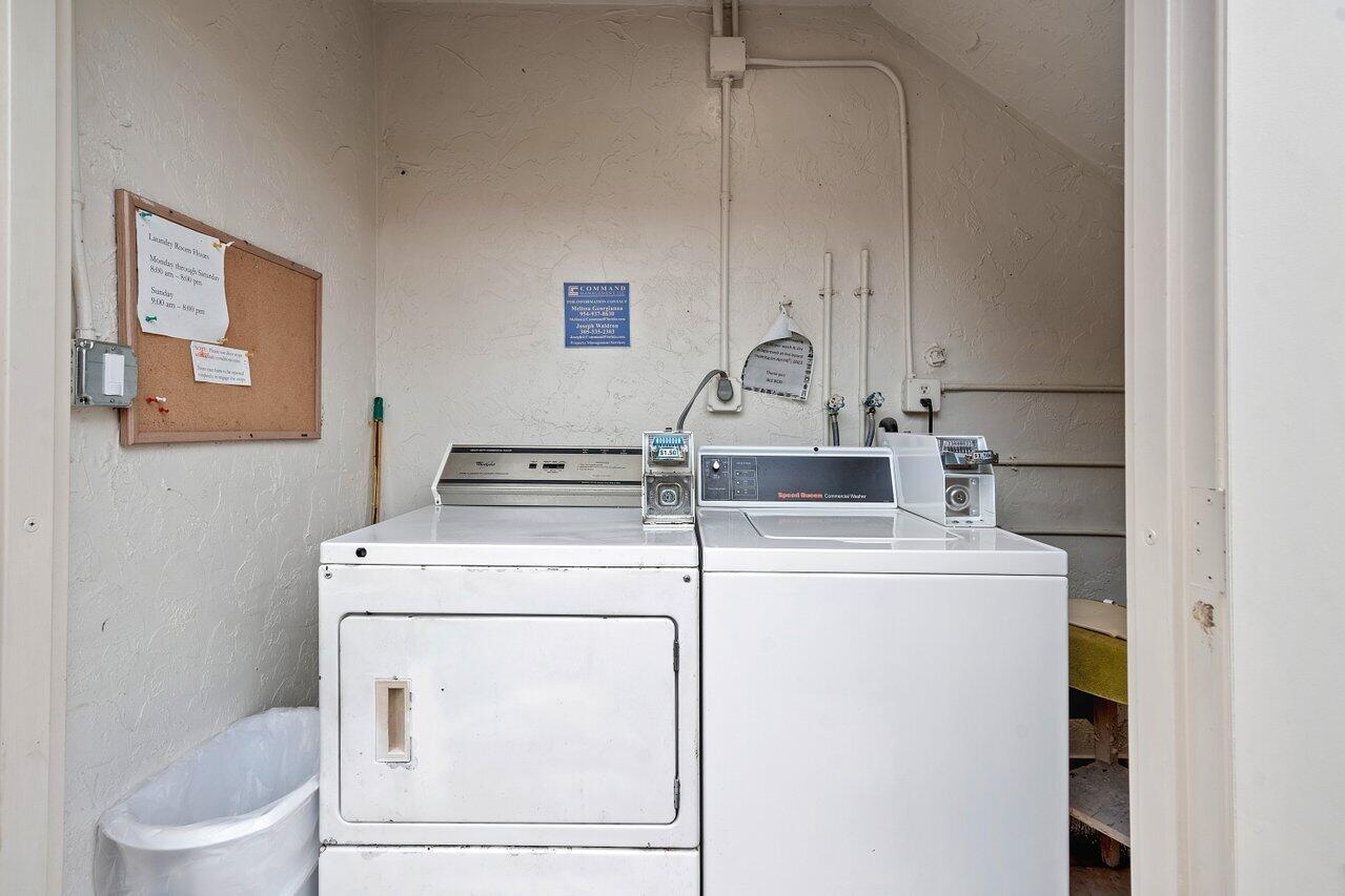 1024 Northwest 13th Street, Unit 127B Boca Raton, FL 33486 - Photo 20 of 21 Laundry