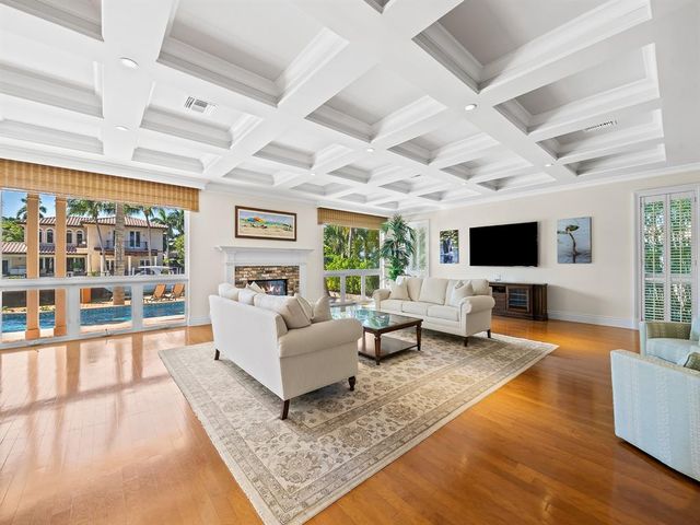 front view of a house with a swimming pool