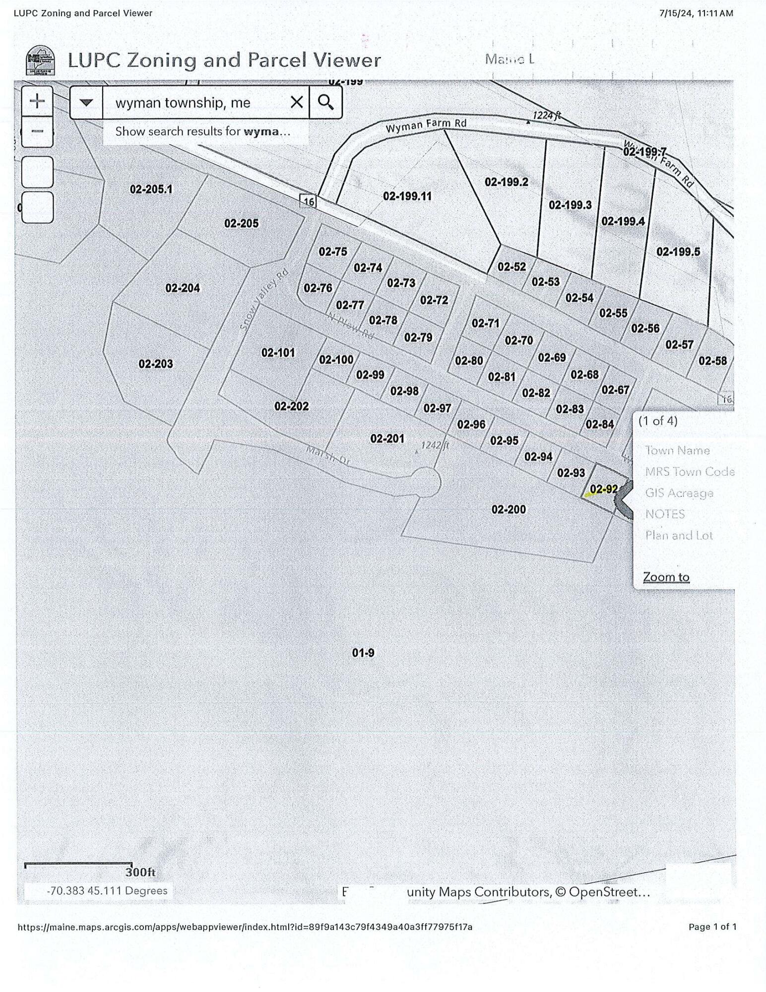 Lot 92 Willie Road Stratton, ME 04982 - Photo 4 of 4 Page0001
