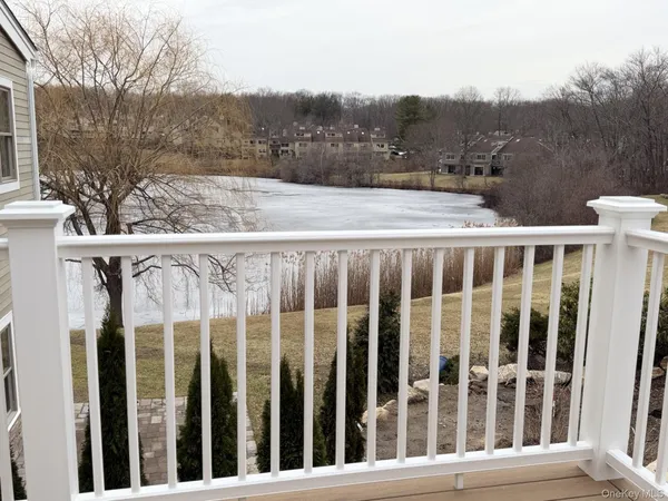 a view of a wooden fence
