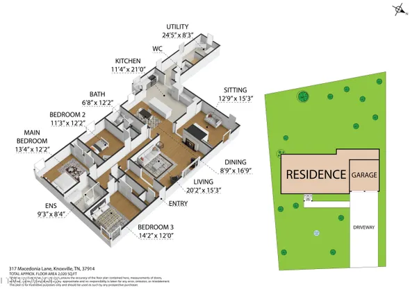 $429,000 | 317 Macedonia Lane, Knoxville, TN 37914