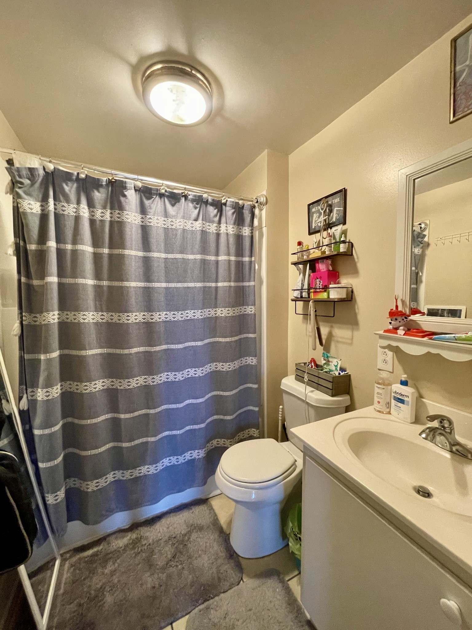 968 West Point Road Lawrenceburg, TN 38464 - Photo 20 of 21 a bathroom with a sink a toilet and shower
