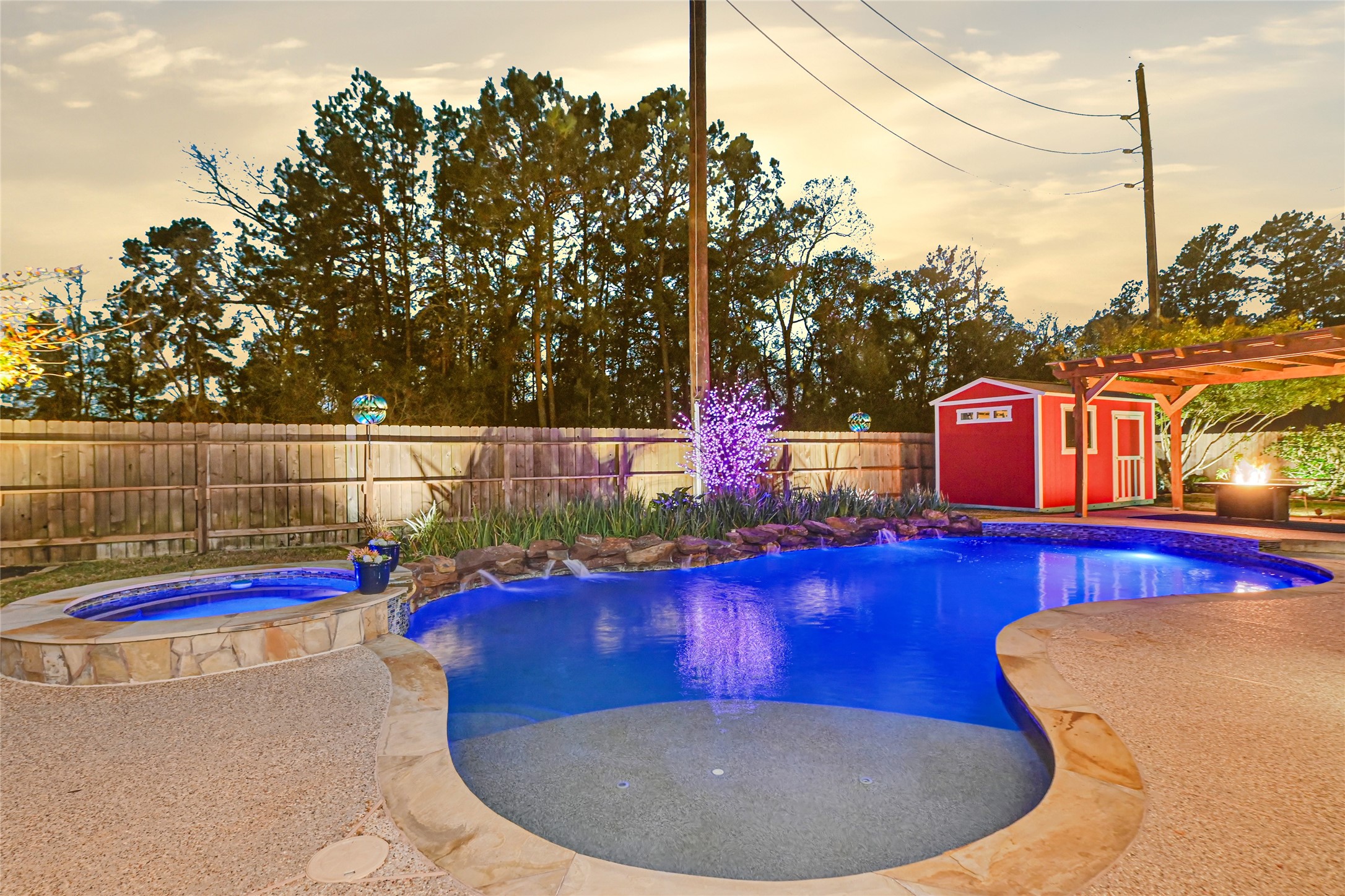 24303 Ravenna Landing Loop Spring, TX 77389 - Photo 39 of 46 a view of swimming pool with seating space