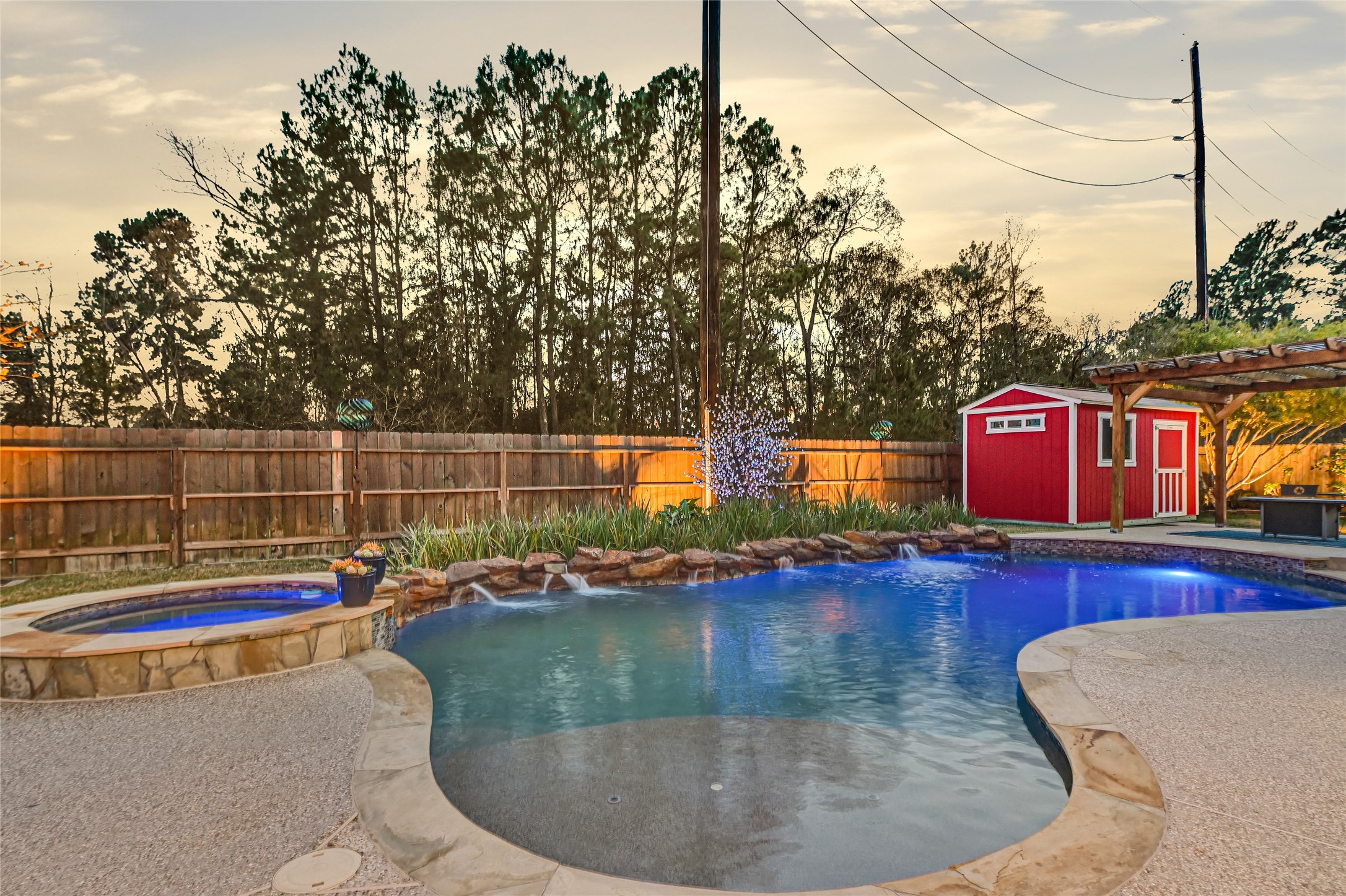 24303 Ravenna Landing Loop Spring, TX 77389 - Photo 40 of 46 a view of a swimming pool with an outdoor space