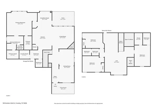 $525,000 | 100 Sendero Oak Drive, Crowley, TX 76036