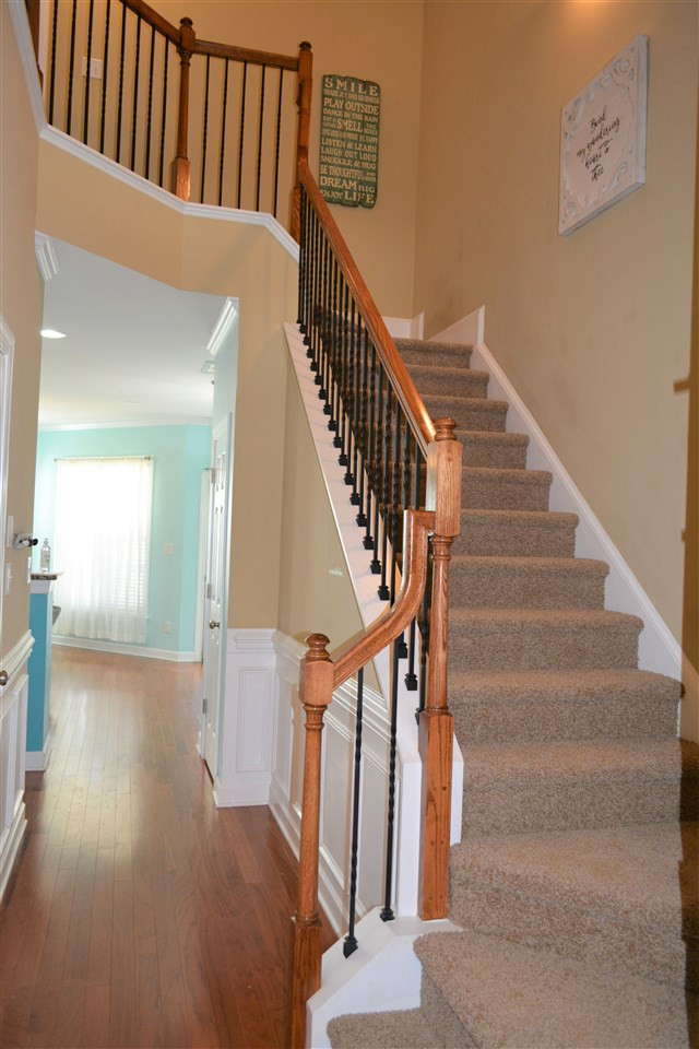 2003 Chancellor Place Raleigh, NC 27603 - Photo 22 of 30 Gorgeous staircase with new carpet