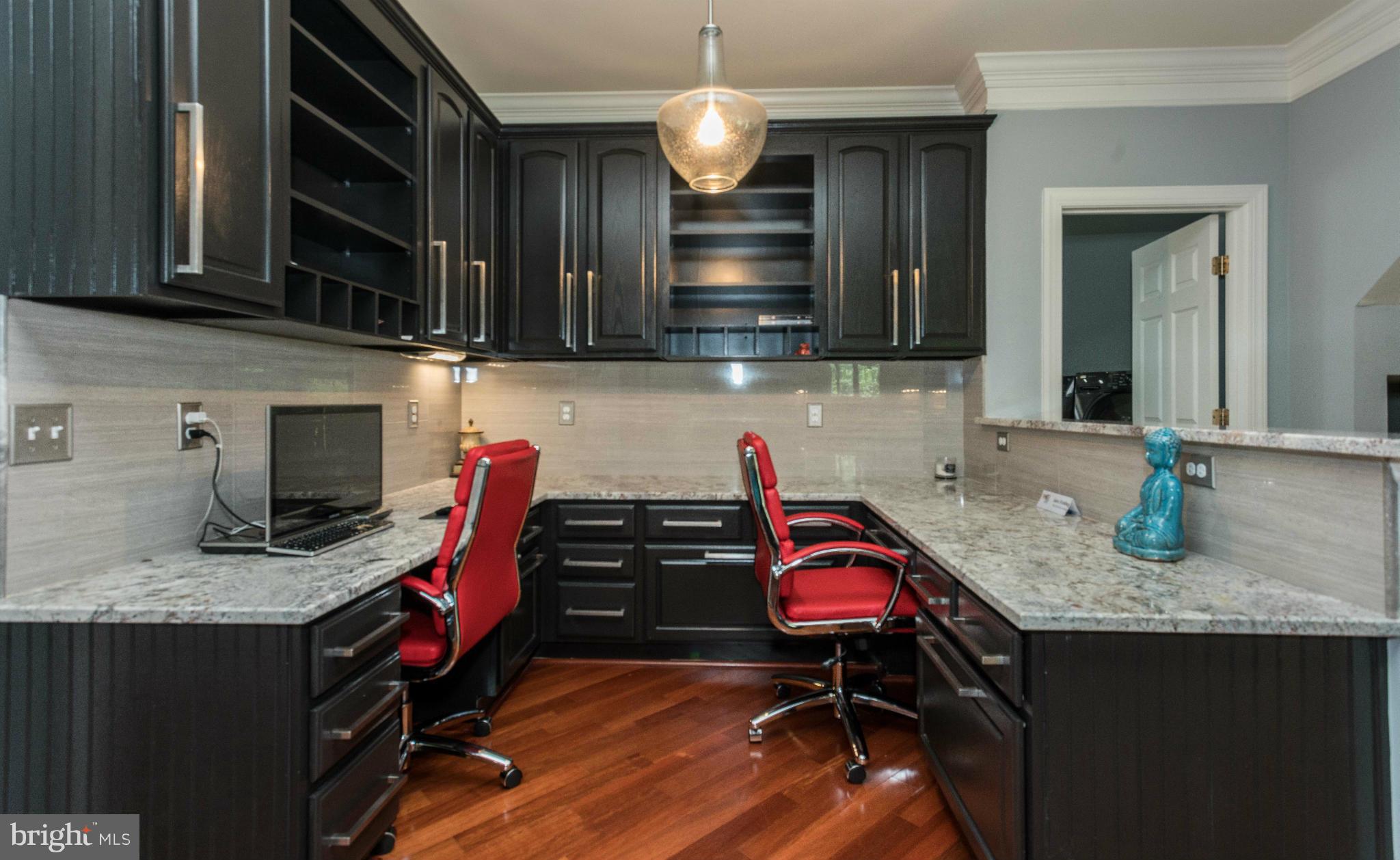 2302 Parlor Court Fallston, MD 21047 - Photo 13 of 30 a kitchen with stainless steel appliances granite countertop a sink dishwasher stove and cabinets