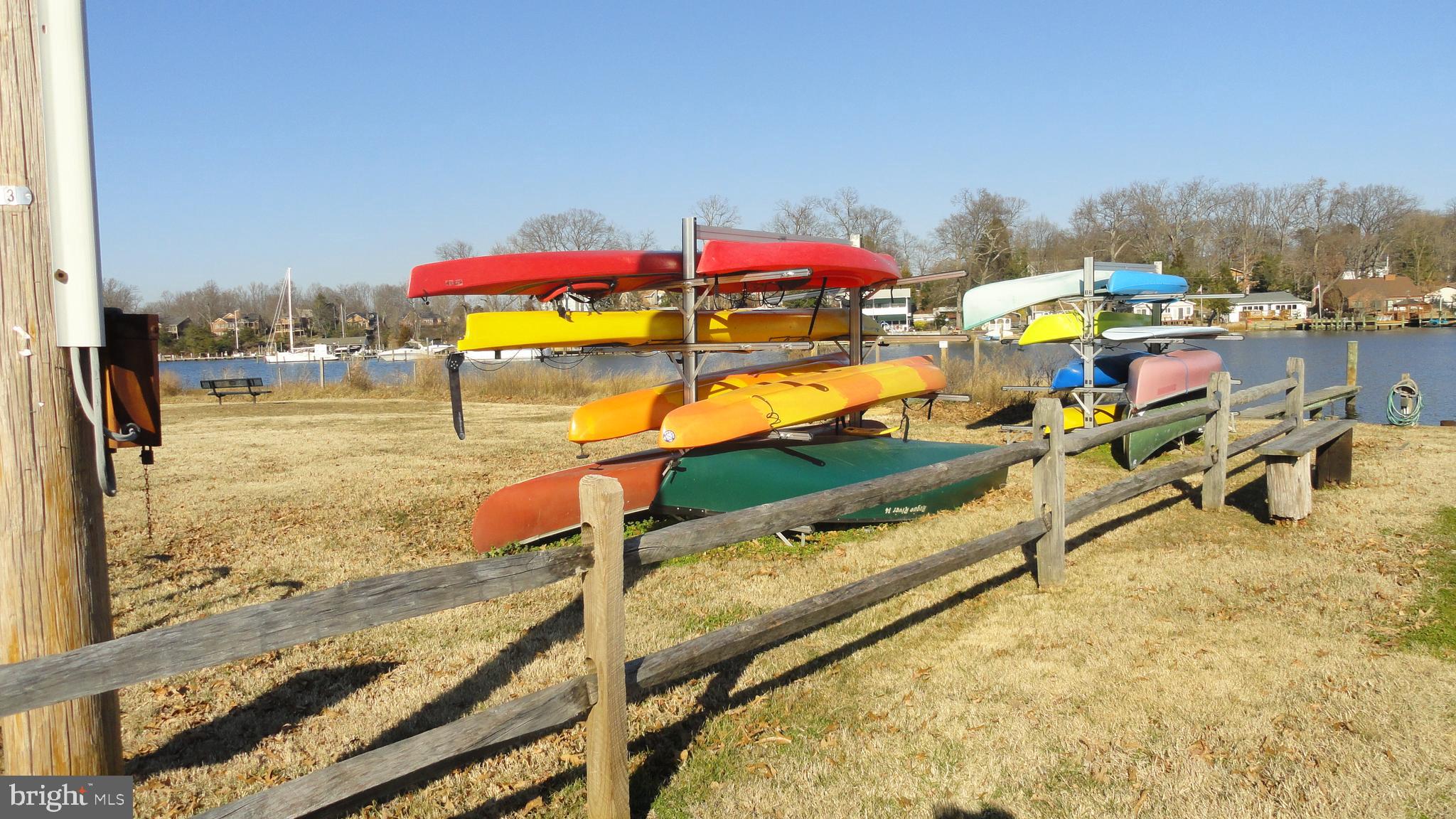423 Salisbury Road Edgewater, MD 21037 - Photo 31 of 32 Kayak Storage