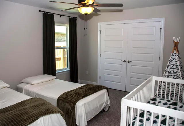 a view of a chairs and table in a room