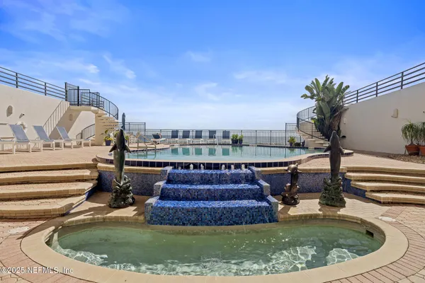 a city view with tall buildings