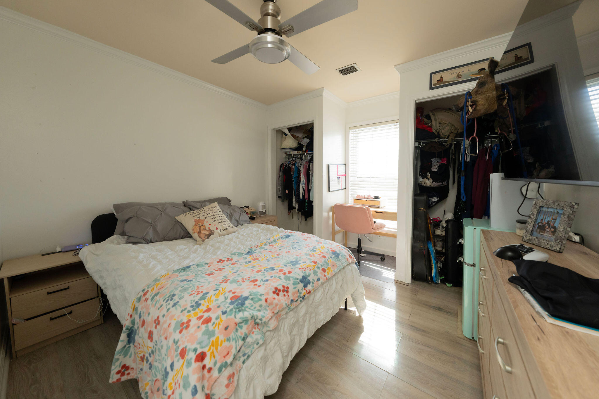 27 Avenue D Key Largo, FL 33037 - Photo 60 of 69 a bedroom with a bed and a walk in closet