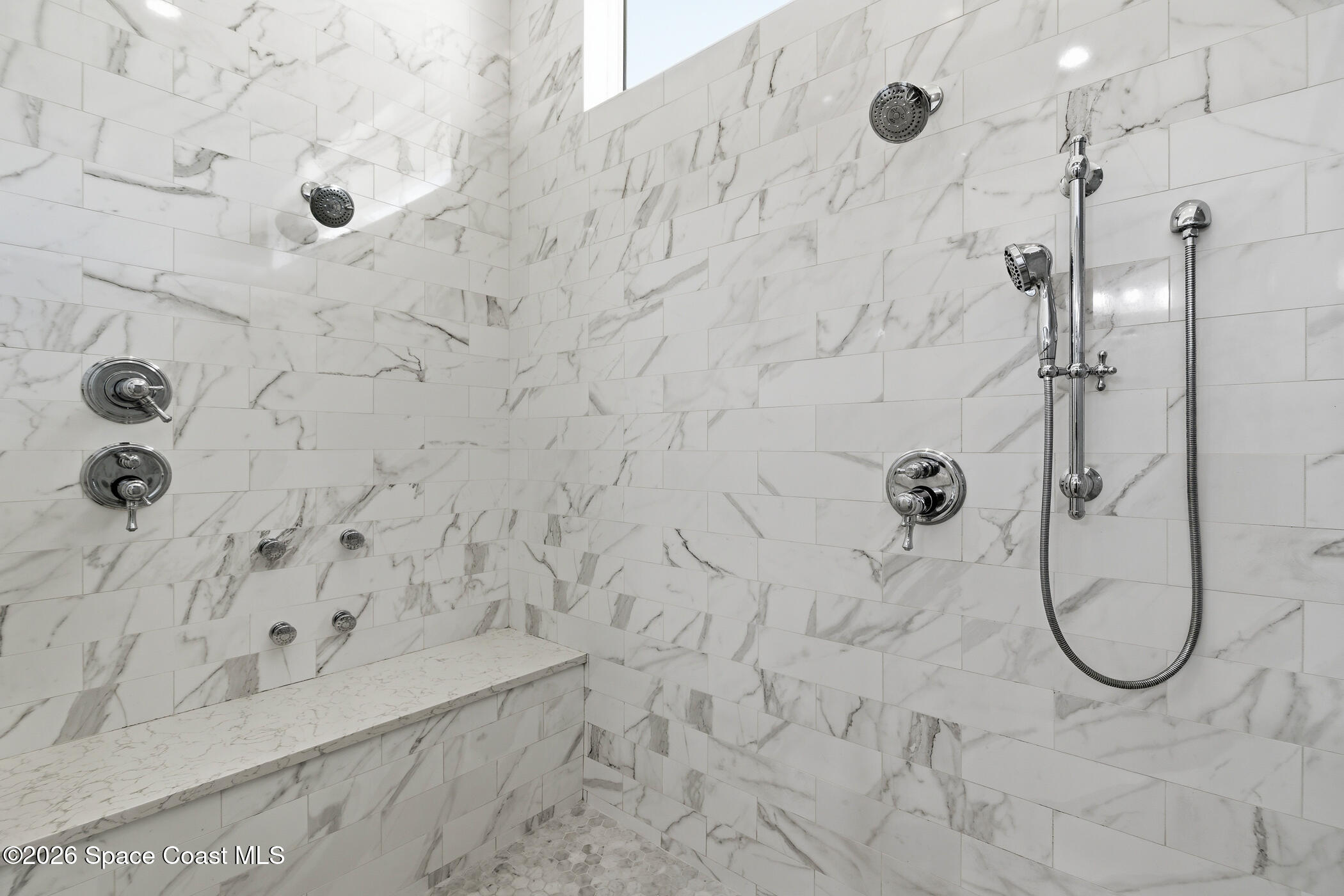 2885 Turtle Mound Road Melbourne, FL 32934 - Photo 38 of 77 Owner's Ensuite Shower