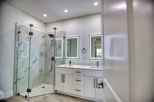 a aerial view of a house