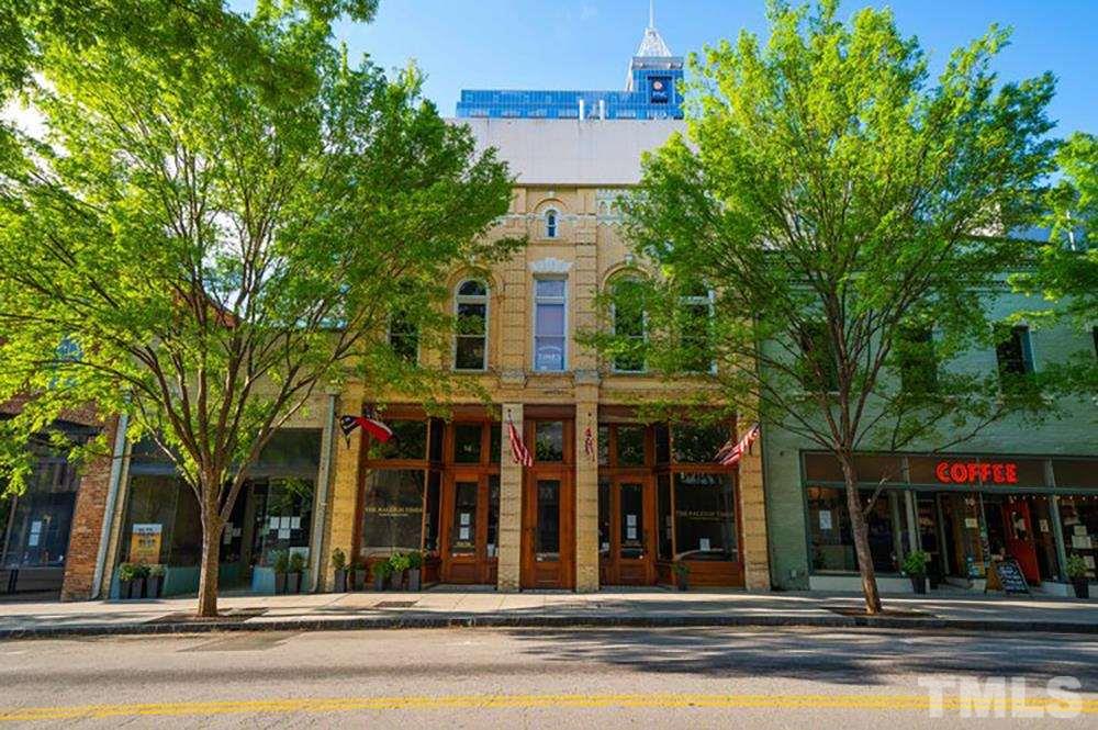 1027 Gregg Street Raleigh, NC 27601 - Photo 14 of 29 front view of a building with a garden