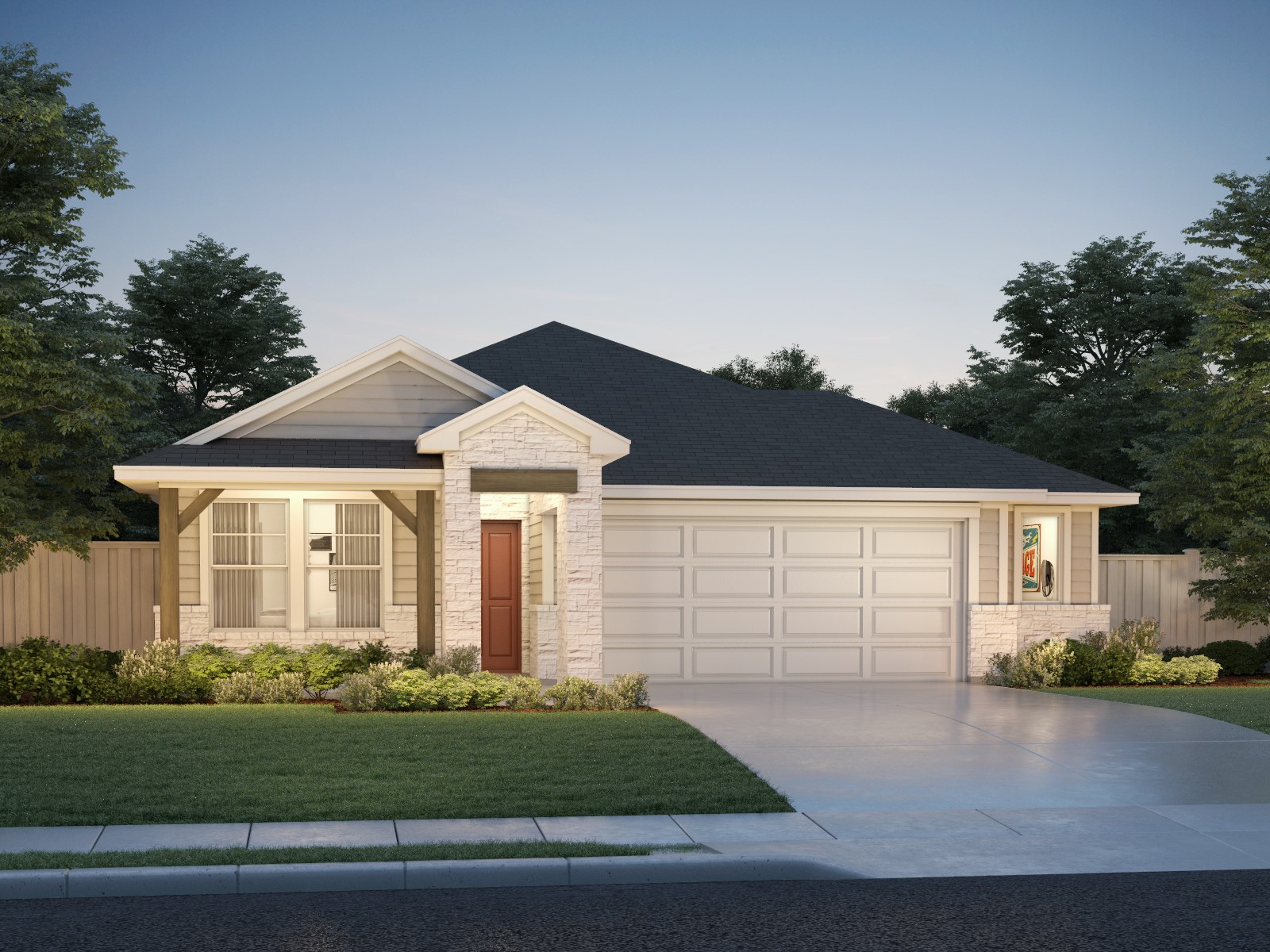 101 Honey Bee Road Jarrell, TX 76537 - Photo 1 of 1 a front view of a house with a yard