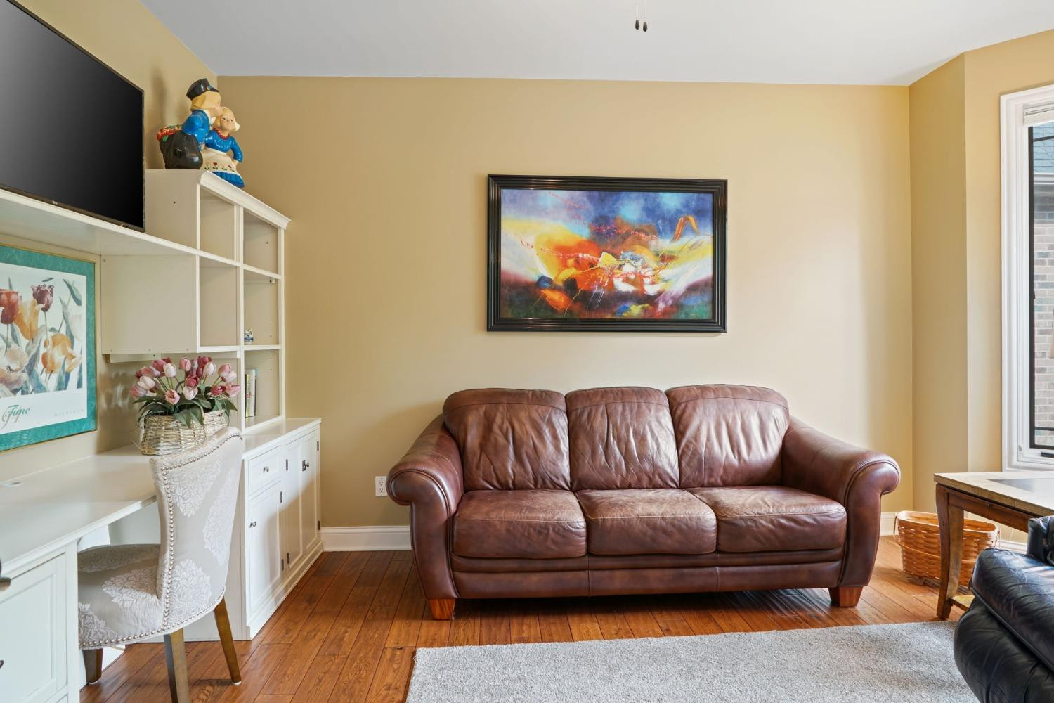 1435 Ridge Road Munster, IN 46321 - Photo 13 of 63 a living room with furniture and a flat screen tv