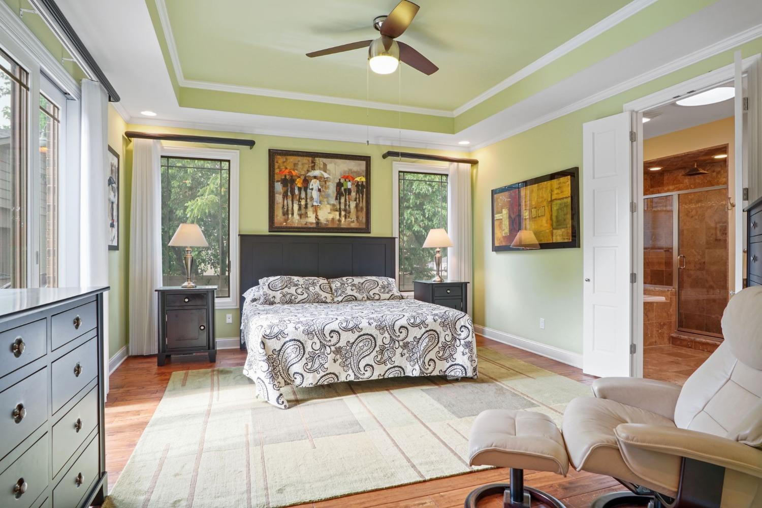 1435 Ridge Road Munster, IN 46321 - Photo 31 of 63 a bedroom with a large bed and a window