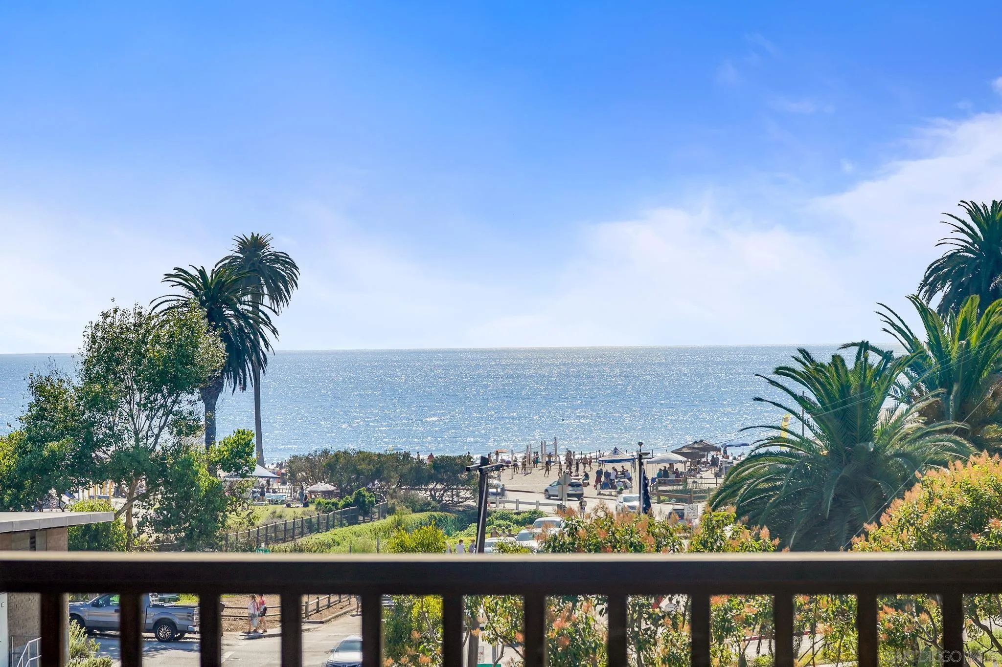 253 B Street Encinitas, CA 92024 - Photo 7 of 61 a view of a balcony with wooden fence