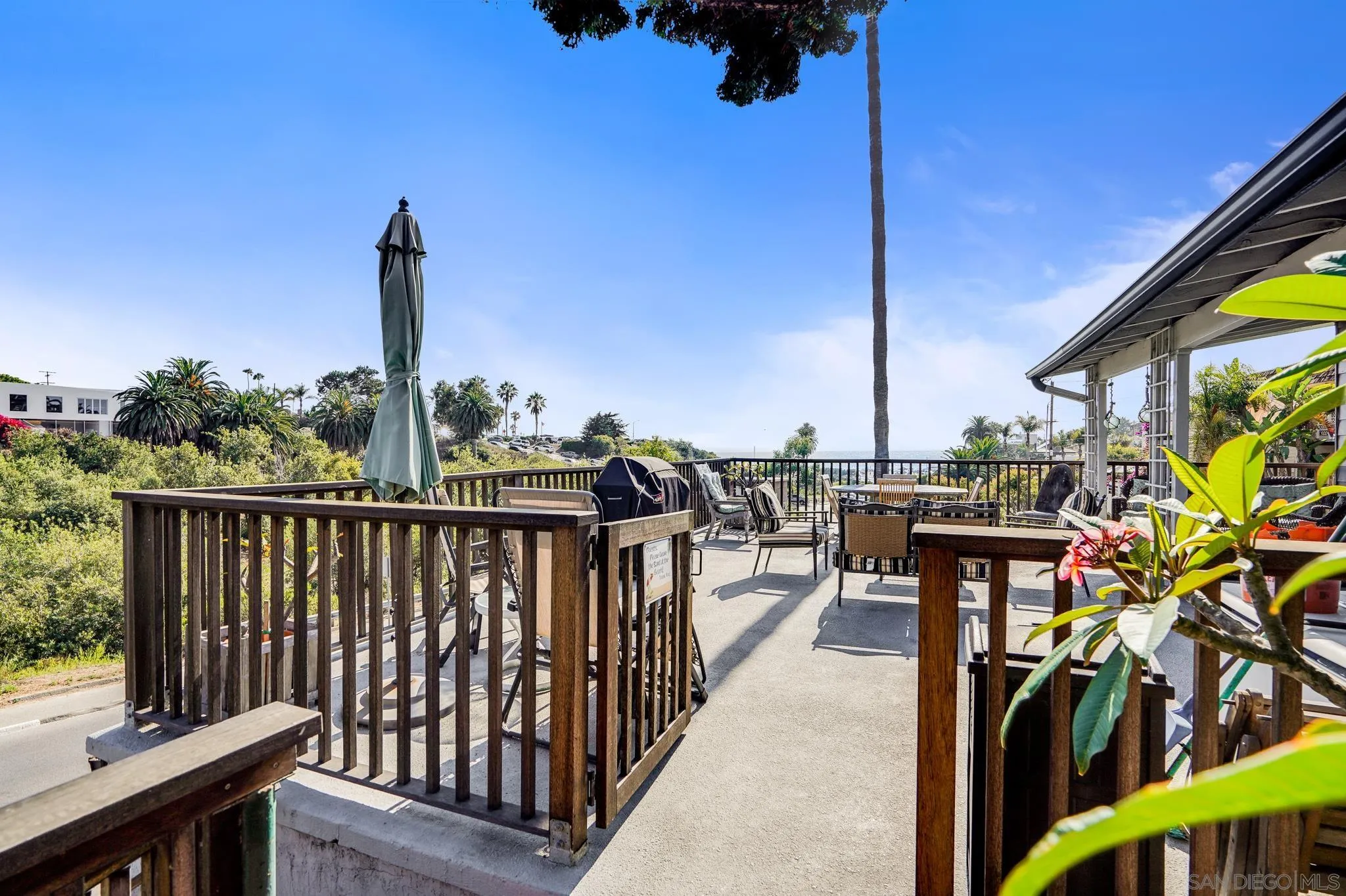 253 B Street Encinitas, CA 92024 - Photo 10 of 61 a view of a balcony with chairs