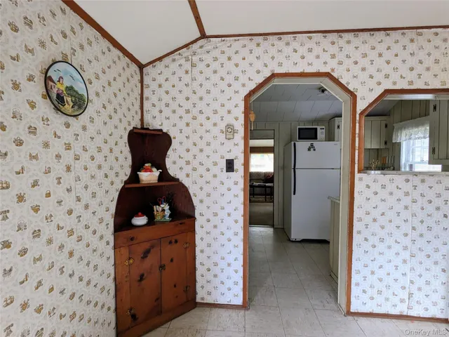 a front view of a house with entryway