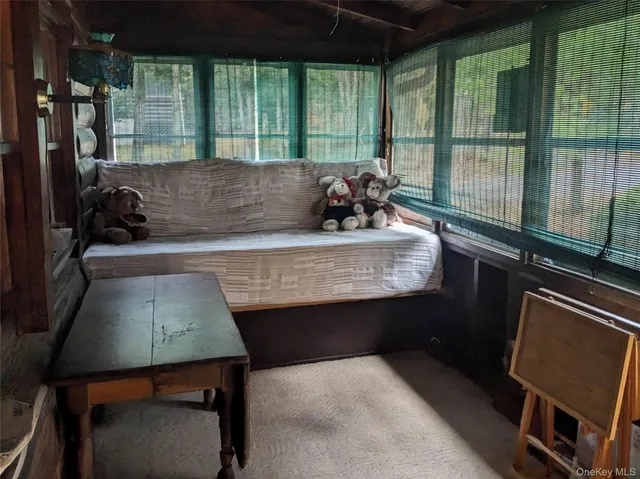 a house with trees in the background