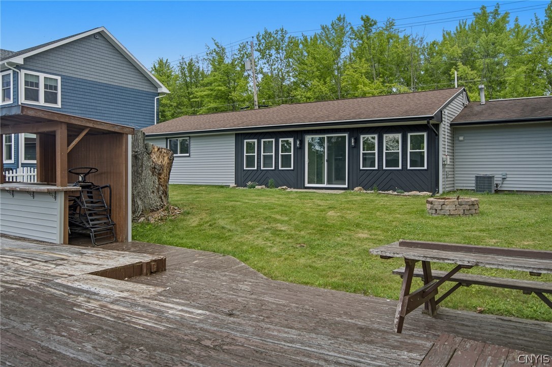 290 County Rte 37 Hastings, NY 13036 - Photo 2 of 22 Back of home and bar