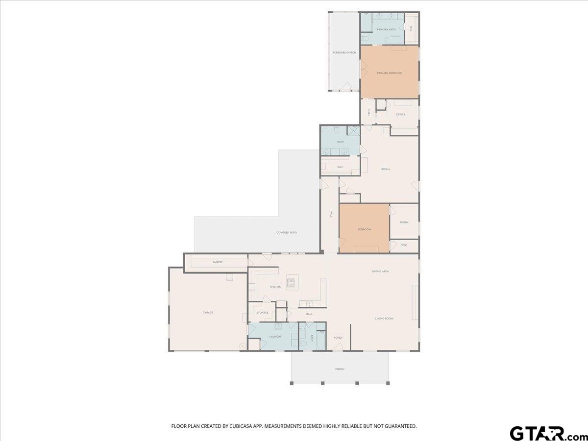 15515 County Road 434 Lindale, TX 75771 - Photo 31 of 46 a picture of floor plan