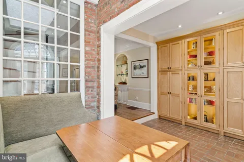 a view of an entryway door