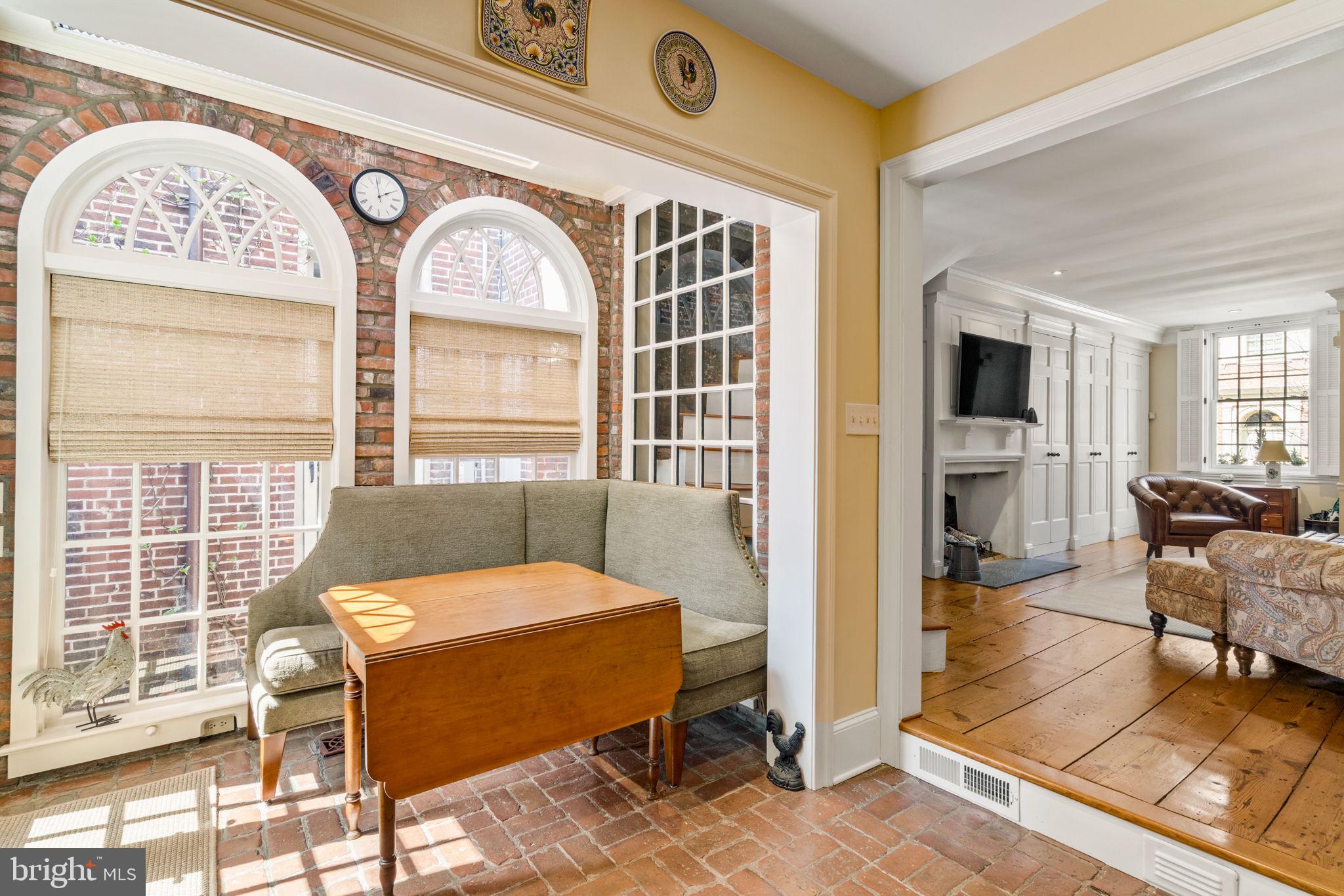 228 Spruce Street Philadelphia, PA 19106 - Photo 18 of 36 a outdoor living space with furniture and a flat screen tv