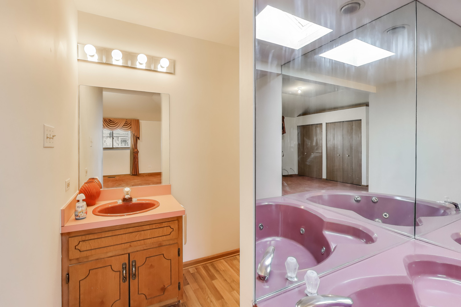 749 Old Farm Road Matteson, IL 60443 - Photo 23 of 34 a bathroom with a sink and a mirror