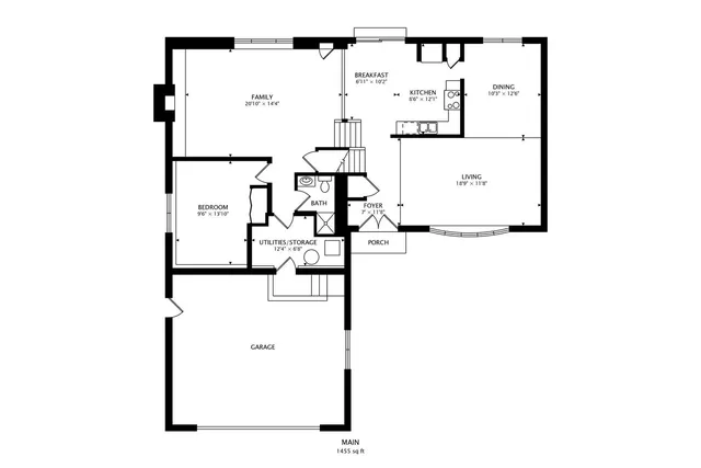 a white building with a white wall and a window