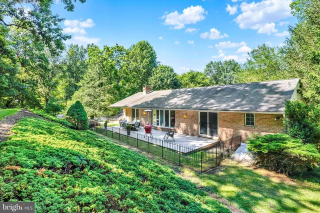 a couple of table and chairs in the patio