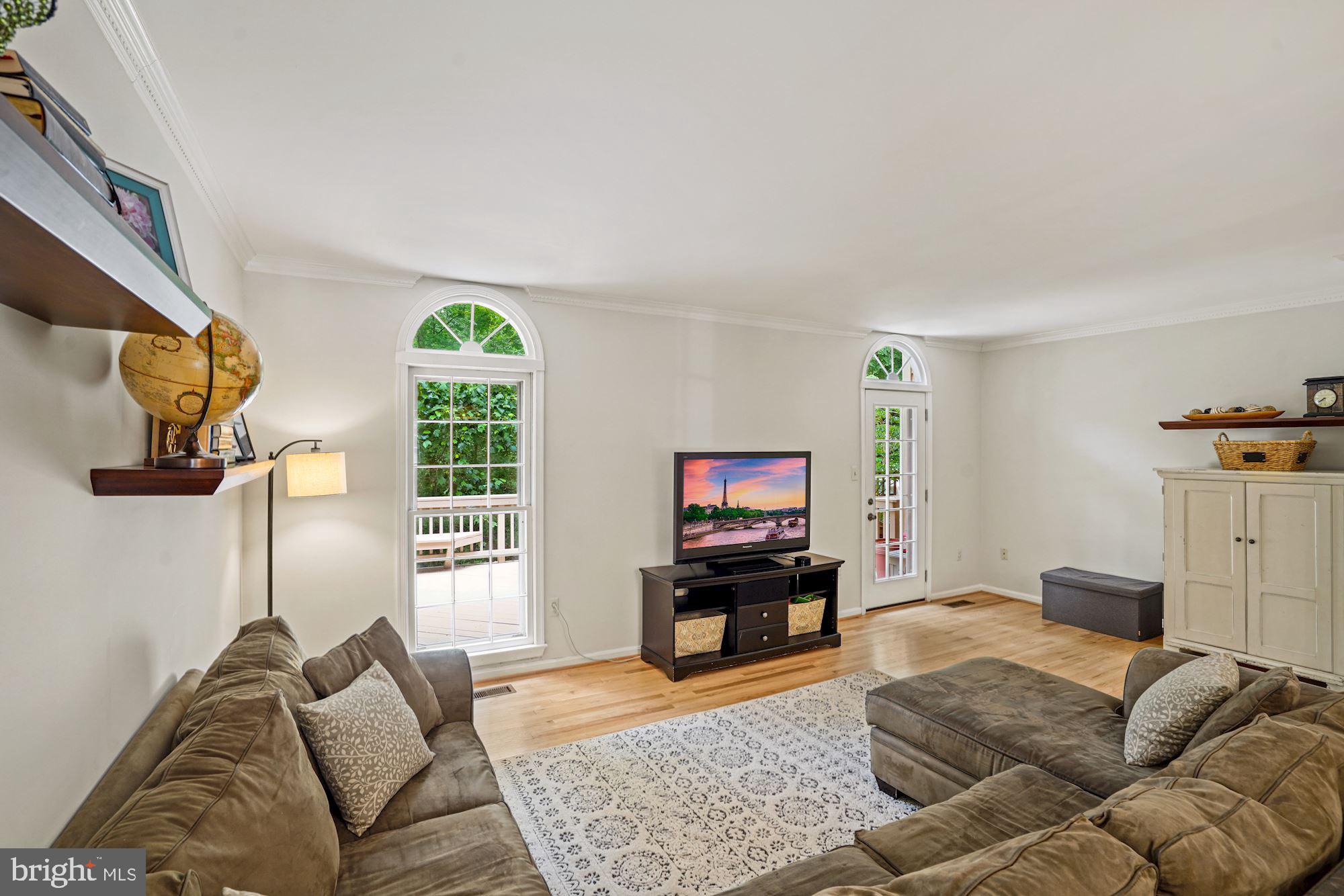 11730 Great Owl Circle Reston, VA 20194 - Photo 5 of 35 Living Room w/Palladian Windows