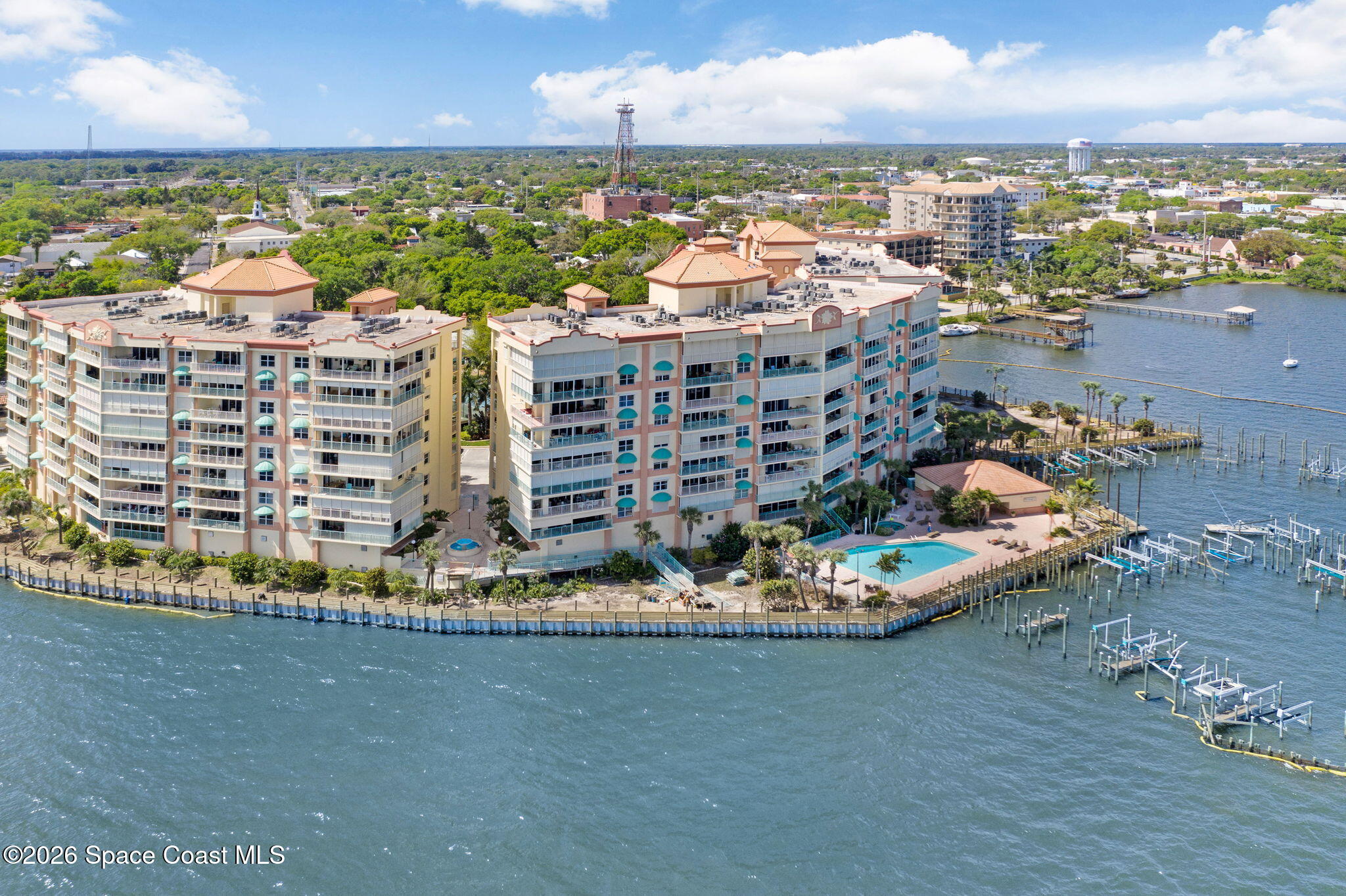 102 Riverside Drive, Unit 306 Cocoa, FL 32922 - Photo 2 of 63 DJI_0363 3.33.18PM