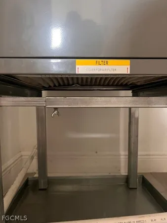 a view of water heater room