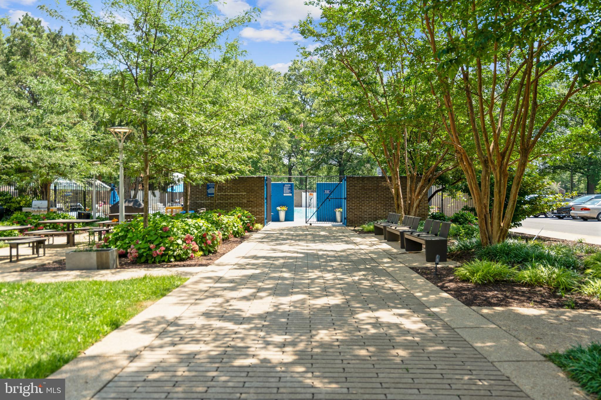 1301 Delaware Avenue Southwest, Unit N606 Washington, DC 20024 - Photo 33 of 33 Entrance to pool (photo taken in summer)