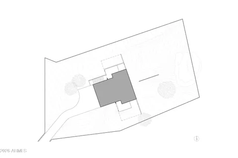 a view of a house with backyard and porch