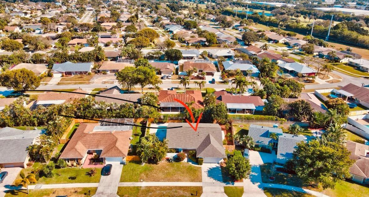 17768 Maplewood Drive Boca Raton, FL 33487 - Photo 3 of 50 an aerial view of a houses with yard