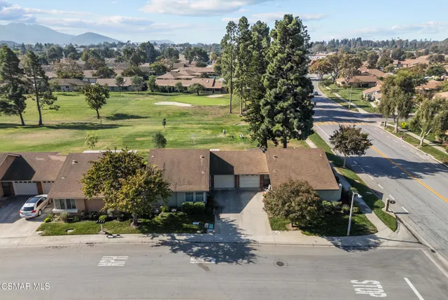 a view of outdoor space with seating