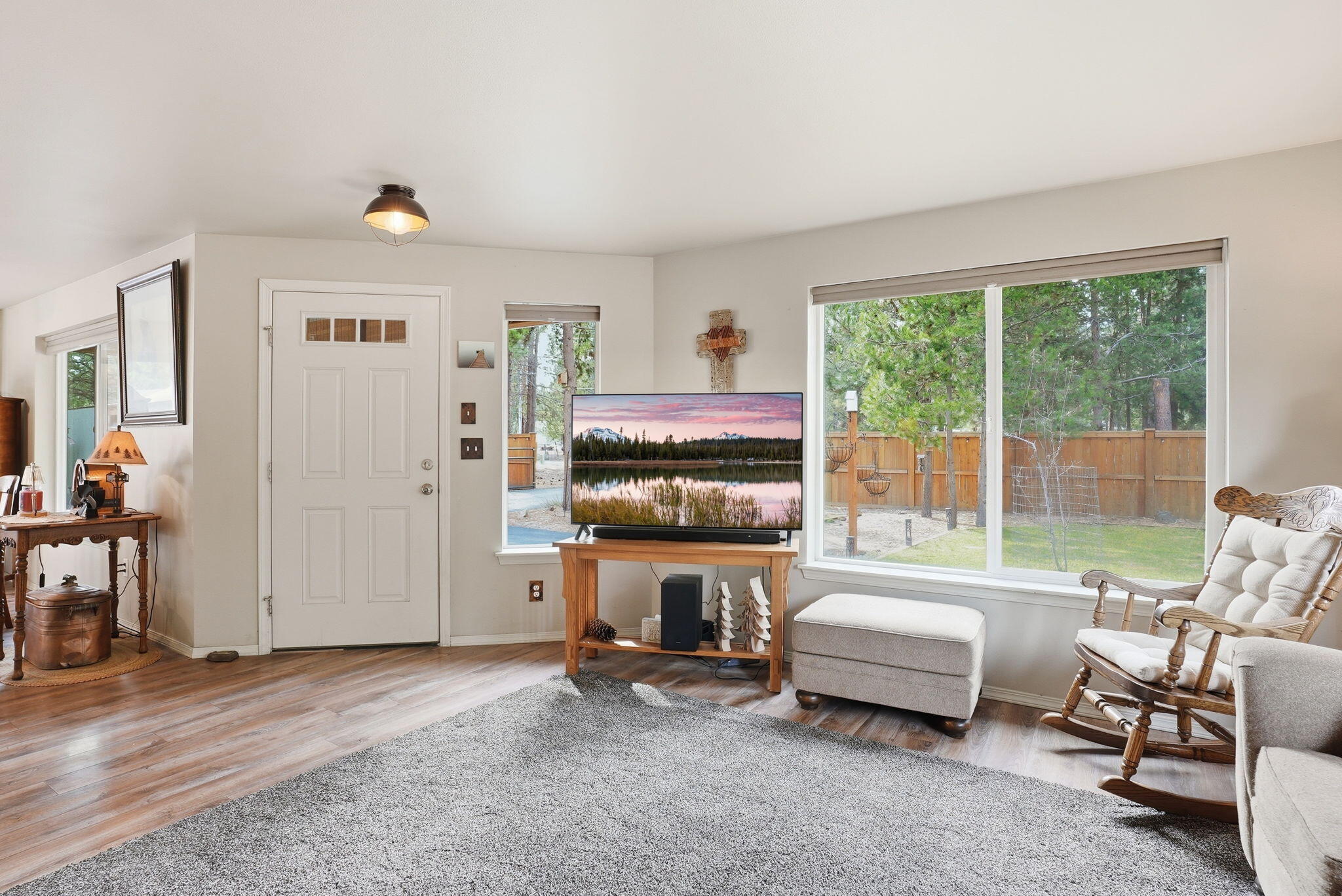 51432 Jory Road La Pine, OR 97739 - Photo 6 of 51 a living room with furniture and a flat screen tv