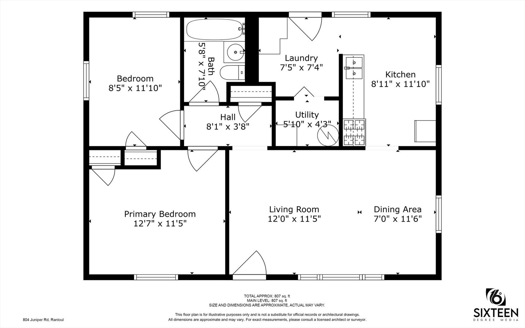 804 Juniper Drive Rantoul, IL 61866 - Photo 24 of 24