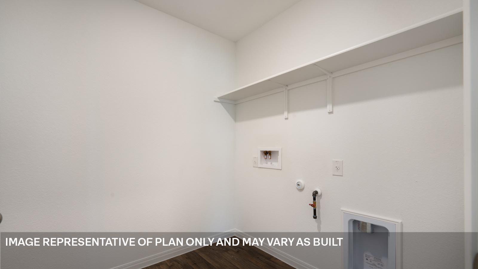 185 Mountain Pea Road Kyle, TX 78640 - Photo 21 of 22 a view of a hall with an empty shelf