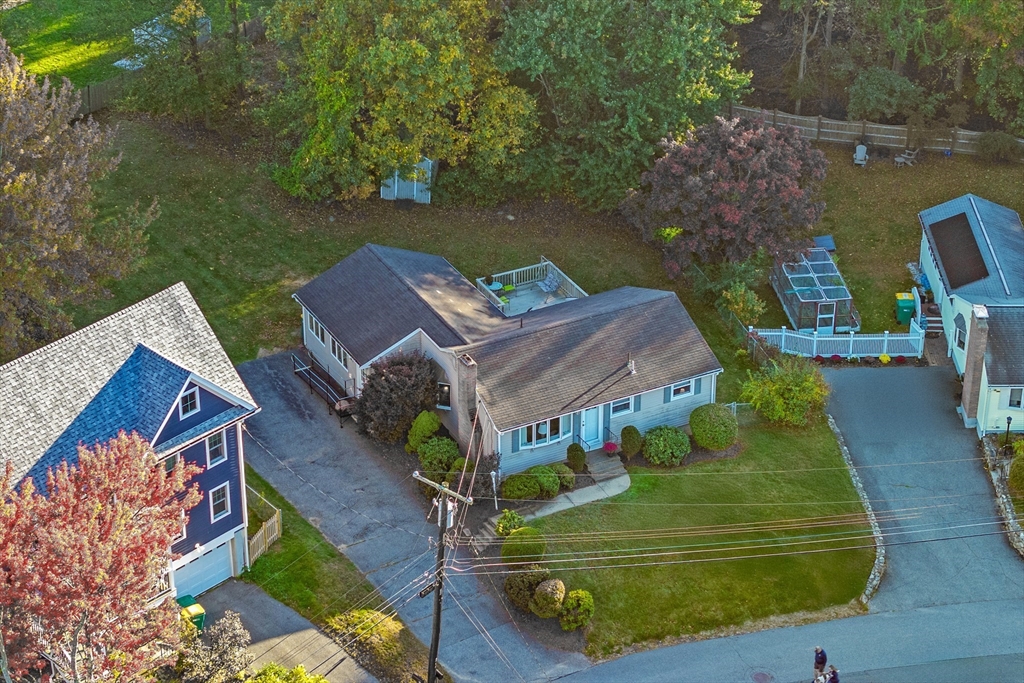 28 Robinson Road Woburn, MA 01801 - Photo 7 of 42 an aerial view of a house
