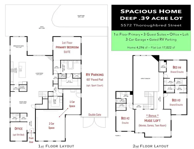 $1,499,950 | 5572 Thoroughbred Street, Oceanside, CA 92057