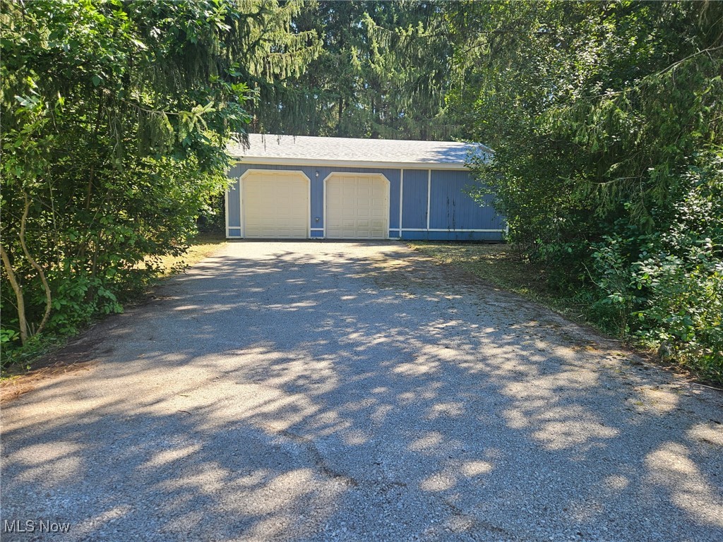 6171 Barrett Road Geneva, OH 44041 - Photo 2 of 38 View of garage