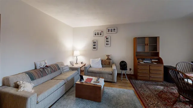 a close up of a table with chairs