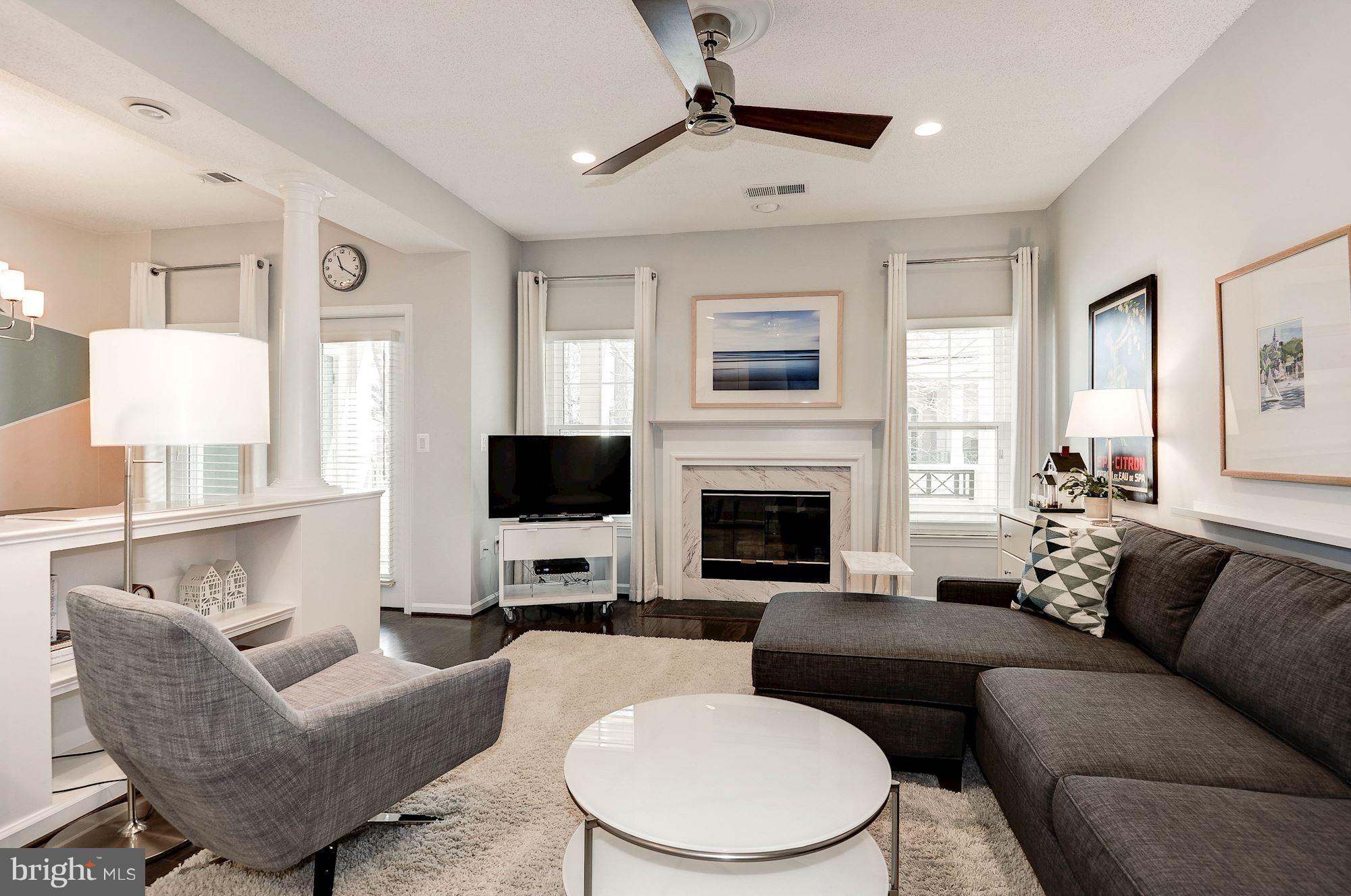 12016 Taliesin Place, Unit 22 Reston, VA 20190 - Photo 2 of 30 Spacious Living Room